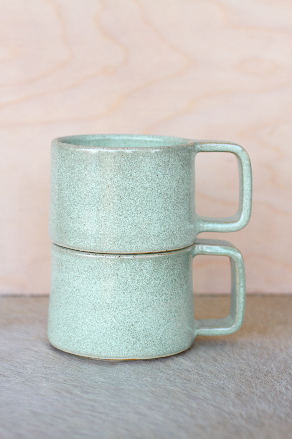 Short Mitt mug 12oz - Soft Jade