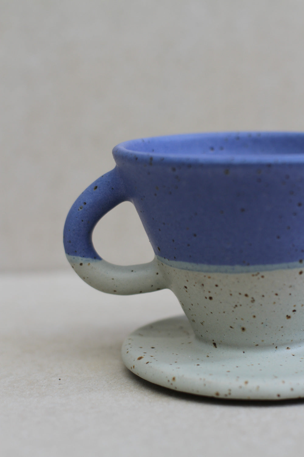 Coffee Pour over - Sage & cobalt