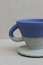 Load image into Gallery viewer, Coffee Pour over - Sage &amp; cobalt
