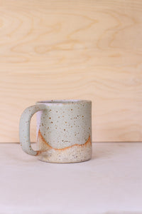 Big Mug 14oz - sage & pink