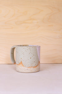 Big Mug 14oz - sage & pink